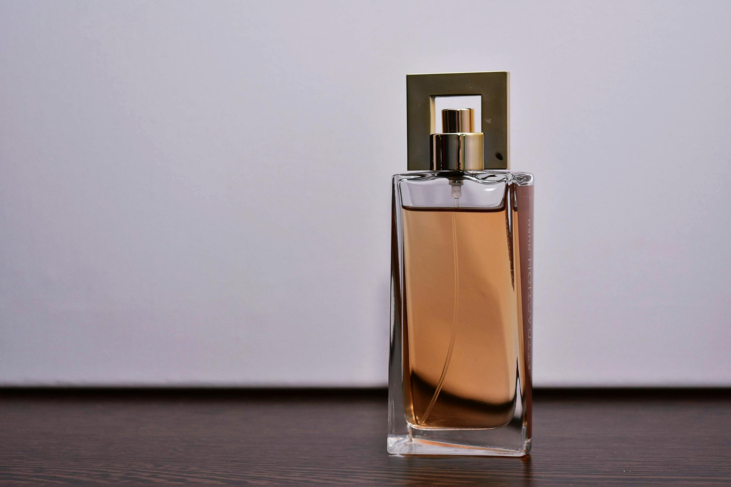 Close-Up Photo of Perfume Bottle