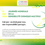 Journée mondiale de la Sensibilité Chimique Multiple (SCM)